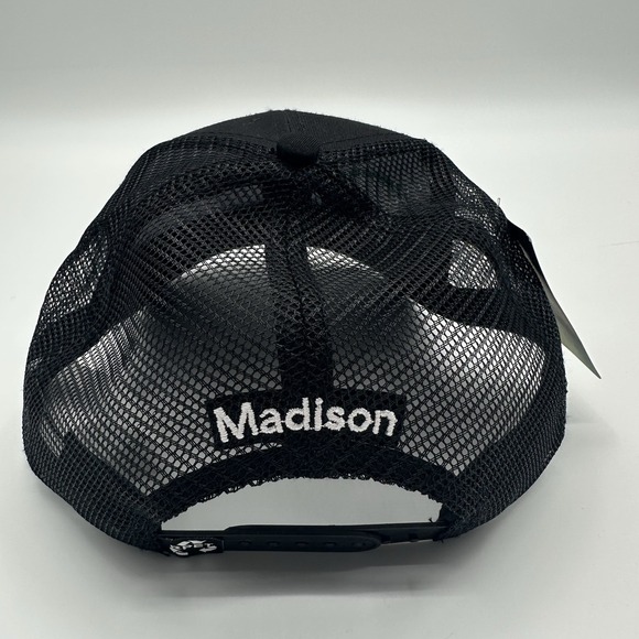 Whole Foods Market Hat Cap Black Embroidered Logo Madison NWT One Size Fits All - Picture 6 of 11